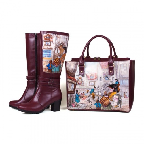 Деловая стильная женская сумка "Старый Лондон" фото шоппера фото 5