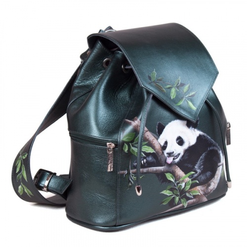 Женский рюкзак с рисунком "Маленькая панда" фото фото 3