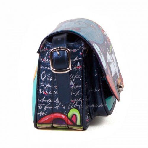 Женская сумка через плечо с росписью "Чайки" фото фото 5