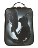 Небольшой мужской рюкзак с росписью "Чужой"