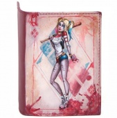 Стильная обложка на паспорт для девушки "Харли Квинн"