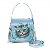 Молодежная квадратная сумка "Весёлый Чешир"