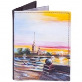 Обложка для документов и паспорта "Крепость"