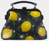 Женский саквояж "Лимоны"