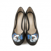 Женские туфли на платформе "Привет, бабочка"