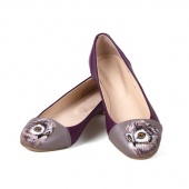 Модные балетки "Совка"