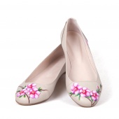 Цветные балетки "Сакура"