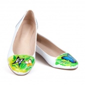 Женские модные балетки "Бабочки"