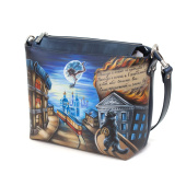 Женская сумка с росписью "Мастер и Маргарита"