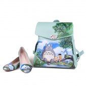 Комплект балетки и молодежный рюкзак "Трололо"