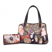 Комплект из сумки и кошелька "Мастер и Маргарита"