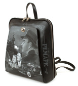 Узкий рюкзак для города с росписью "Вспоминая Ремарка"