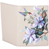 Обложка на паспорт на заказ "Колибри"