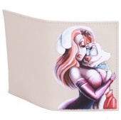 Обложка на паспорт со своим рисунком "Джессика"