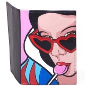 Кожаная обложка для документов "Lollipop"