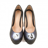 Женские туфли на высокой платформе "Полнолуние"