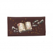 Женский кошелек-карман с росписью "Книжка для лисенка"