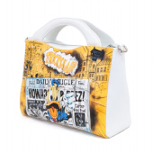 Вместительная деловая сумка с короткими ручками "По следам Диснея"