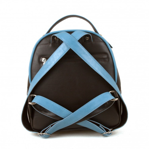 Кожаный рюкзак с росписью абиссинца "Рыжик" фото фото 4