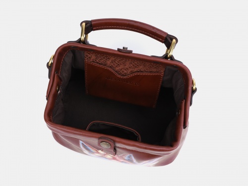 Женская сумка из натуральной кожи "Лисёнок" фото фото 3