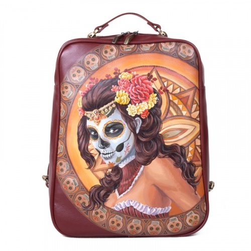 Рюкзак "Мертвая невеста" с рисунком, росписью, принтом - фото