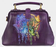 Фиолетовая сумка "Ловец снов" фото