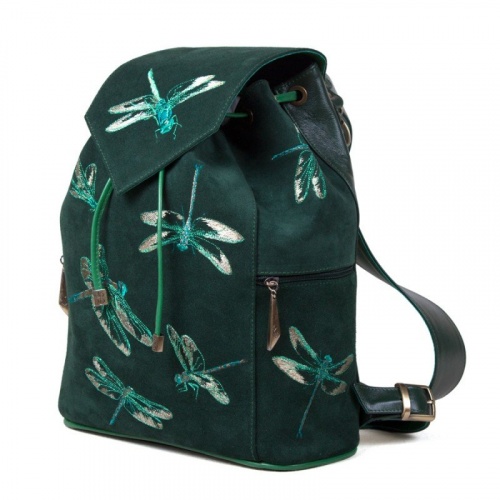 Рюкзак "Стрекозы" с рисунком, росписью, принтом - фото фото 2