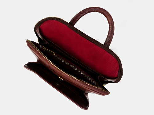 Женский рюкзак с росписью "Лисенок в гирляндах" фото фото 3