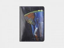 Обложка на паспорт с карманами "Прайд. Слон" фото