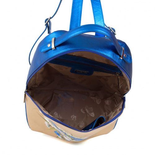 Кожаный рюкзак с росписью собачки "Злые собачки" фото фото 4