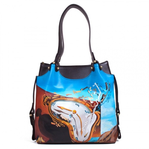 Женская модная сумка тоут с рисунком "Дали" фото