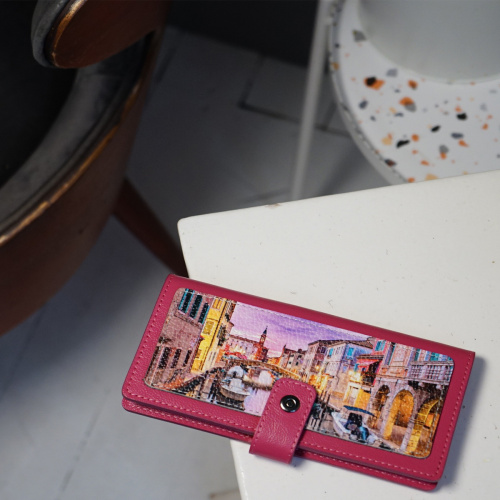 Женское портмоне с фото-принтом "Венеция на закате" фото фото 4