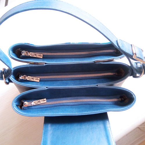 Женская сумка на три отделения с росписью “Сказочный водопад” фото фото 9