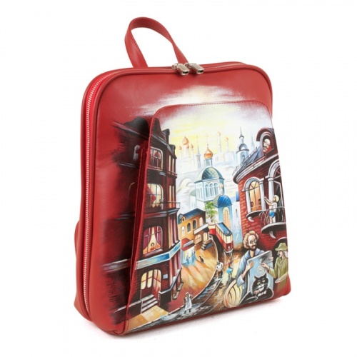Рюкзак ручной работы с рисунком "Мастер и Маргарита" фото фото 2