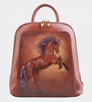 Женский рюкзак с ручной росписью "Брамби" фото
