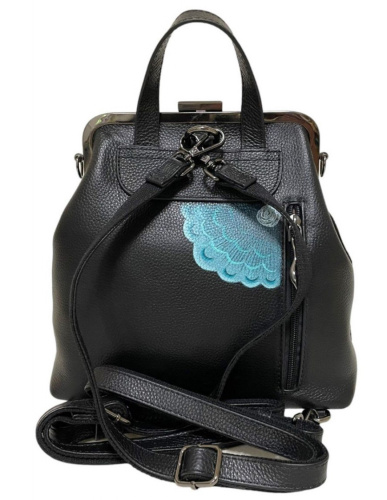 Женская сумка-рюкзак на фермуаре "Матрешка" фото фото 3
