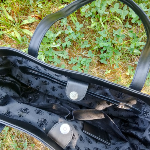 Женский шоппер с портретной росписью "Мой любимец" - изготовление кожаной женской сумки ручной работы с рисунком | Сумки с принтом на заказ - Sumnizza фото 5