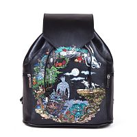 Рюкзак "Сказочный" с рисунком, росписью, принтом - фото