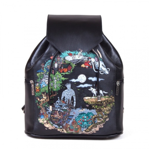 Рюкзак "Сказочный" с рисунком, росписью, принтом - фото