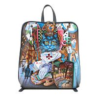 Рюкзак "Мастер и Маргарита" с рисунком, росписью, принтом - фото