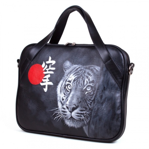 Деловая сумка для ноутбука "Амурский тигр" фото фото 2