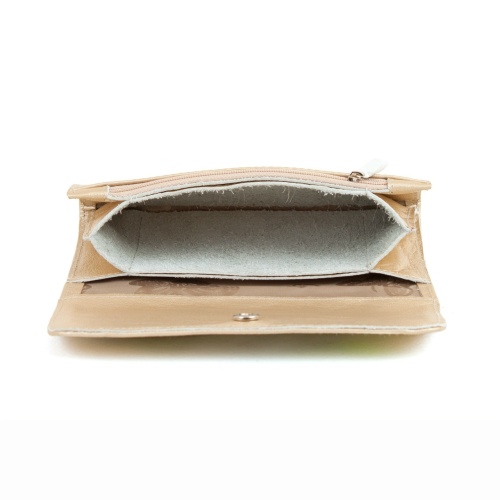 Женский кошелек ручной работы с рисунком "Ландыши" - кожаный женский кошелек-портмоне ручной работы с рисунком на заказ |  Sumnizza фото 2