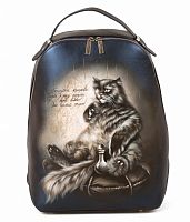 Женский рюкзак для формата А4 с рисунком "Кот Бегемот" фото