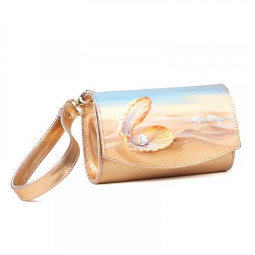 Женская сумка-кошелек на плечо "Жемчужина" фото фото 5