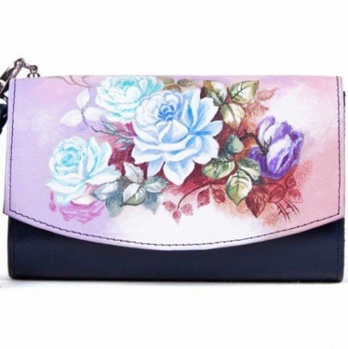 Женская сумочка кошелёк "Розы" фото фото 2