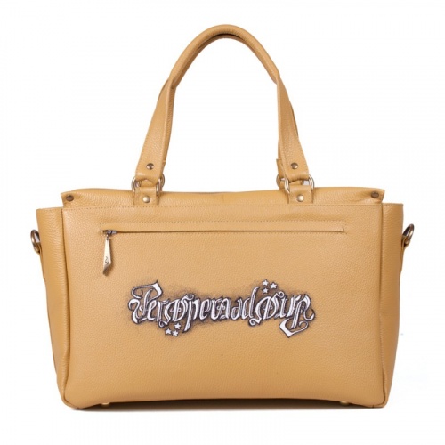 Модная деловая сумка для женщин "Саламандра" с росписью, принтом - фото фото 3
