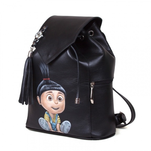 Рюкзак "Агнес Грю" с рисунком, росписью, принтом - фото фото 3