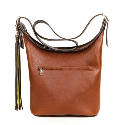 Женская сумка хобо через плечо "Амадинка", сумка мешок - фото фото 3