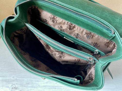 Женский рюкзак с рисунком Чешира "Чешир на чае" фото фото 2