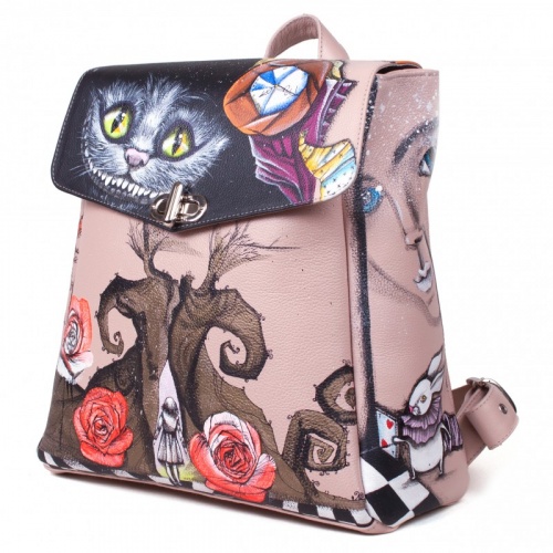 Рюкзак "Этно Алиса" с рисунком, росписью, принтом - фото фото 2